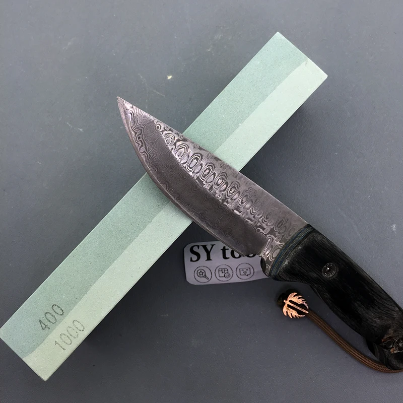 

400/1000# Green carbon Double-sided Water Whetstone For Knife sharpener With Size 7.1'*2.4'*1.1
