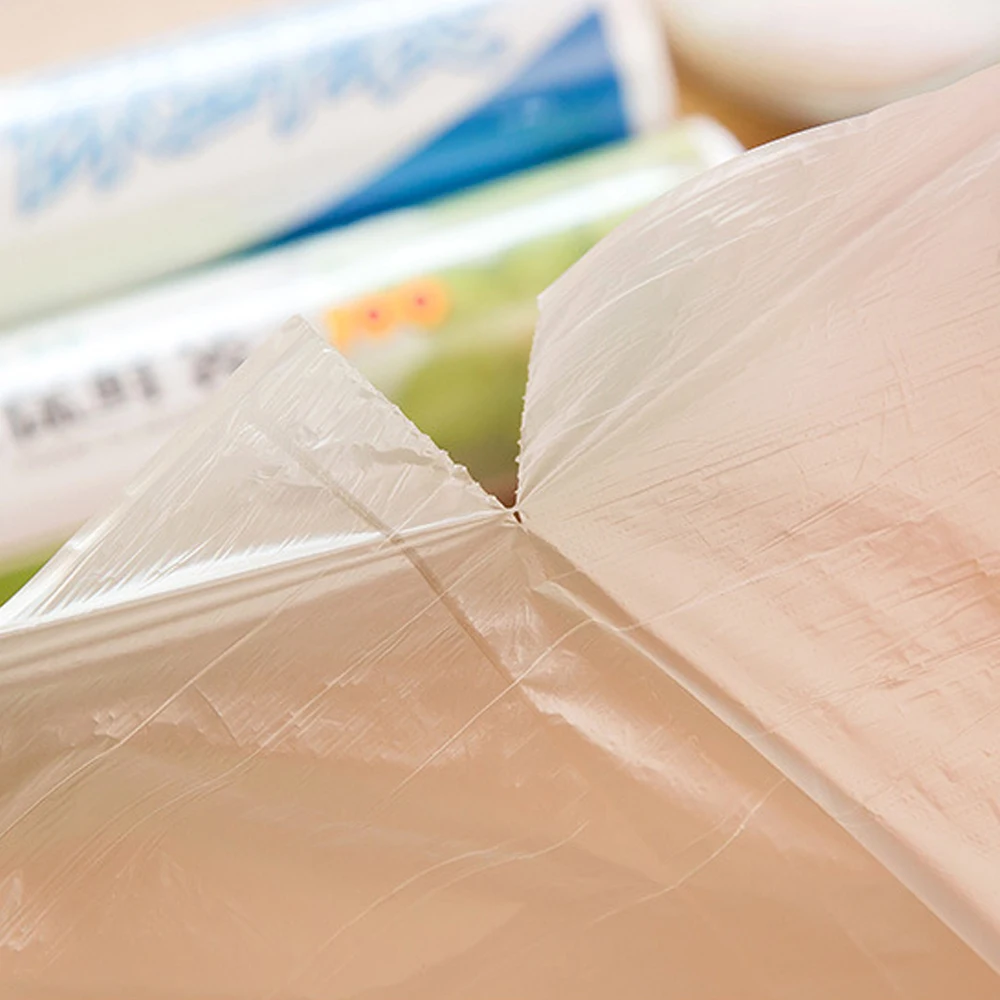 1 Roll Saran Wrap Food Vacuum Transparent Point Break Mode Freshness Protection Packages Saver Bag Food Storage Bags Home Daily (4)