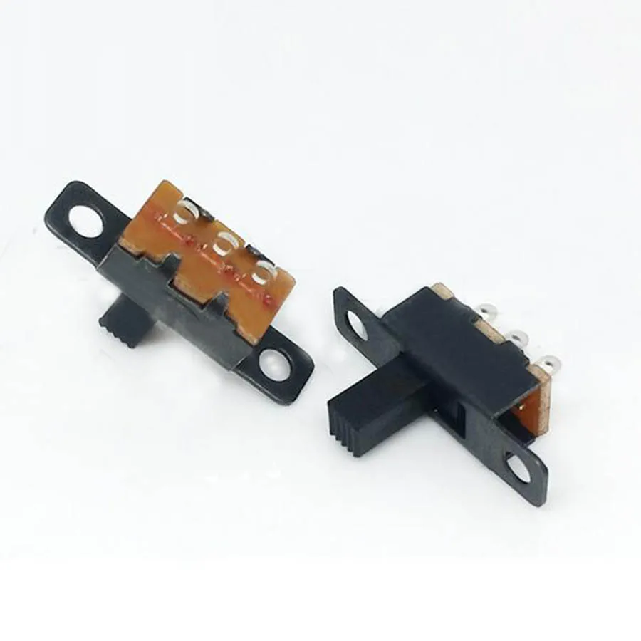 100pcs On-off slide switch mounting switch mini micro electronic switch ...