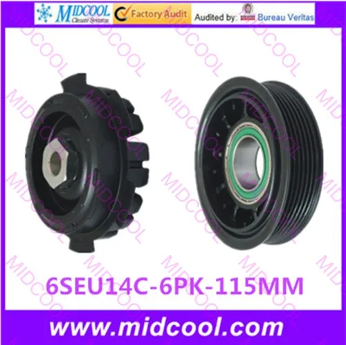 6SEU14C HIGH QUALITY AUTO AC COMPRESSOR CLUTCH 6PK 115MM 12V