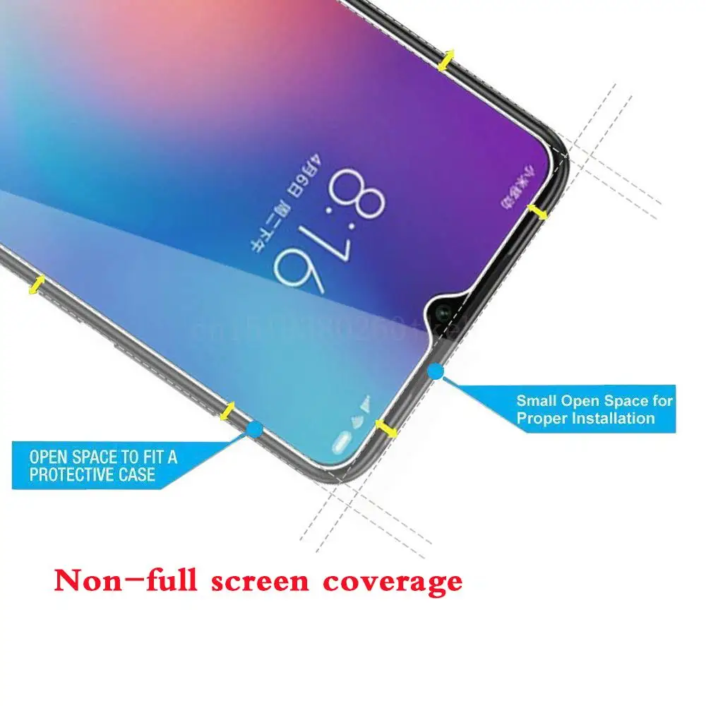 Для Doogee Y8 закаленное Стекло 2.5D с уровнем твердости 9 H Противоударная защитная