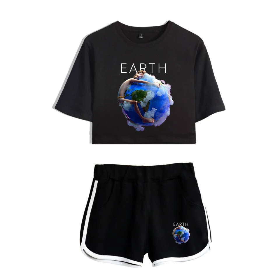 2019 LIL DICKY earth новые шорты женские повседневные супер шорты верхняя одежда Femme контрастные летние мягкие эластичные шорты