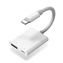 Для разъема Lightning-USB 3 Камера ридер OTG адаптер подключения Наборы кабель для синхронизации данных и зарядки для iPhone X/XR/XS/xsmax/8/8 Plus/7/7plus/iPad/