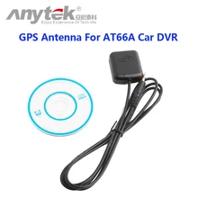 Original Anytek GPS Tracker Car GPS Module Car DVR External GPS Antenna For AT66A Car DVR Dash cam car camera