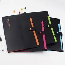 Многослойная папка для документов формата А4, Офисная Деловая Сумка для документов