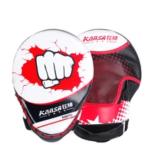 Кик боксерская пусковая площадка Mitt ручная тренировочная мишень фокус ММА Каратэ Муай тайская перчатка