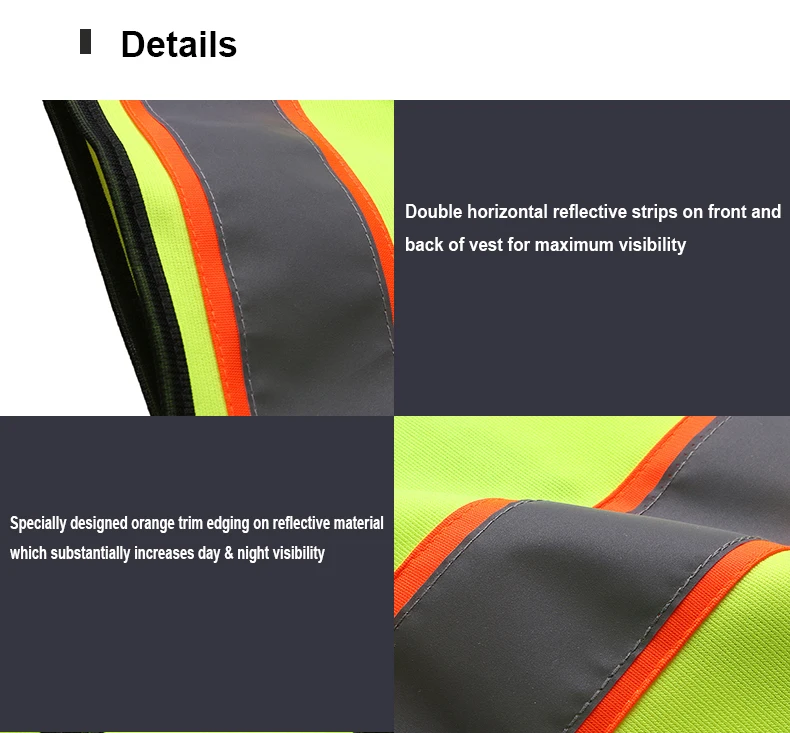 Colete de Segurança Hivizi Marca Original Colete Workwear Vestuário Segurança Reflexivo Logotipo Impressão Frete Grátis 7 colete reflexivo colete de segurança reflexivo logotipo impressão frete grátis