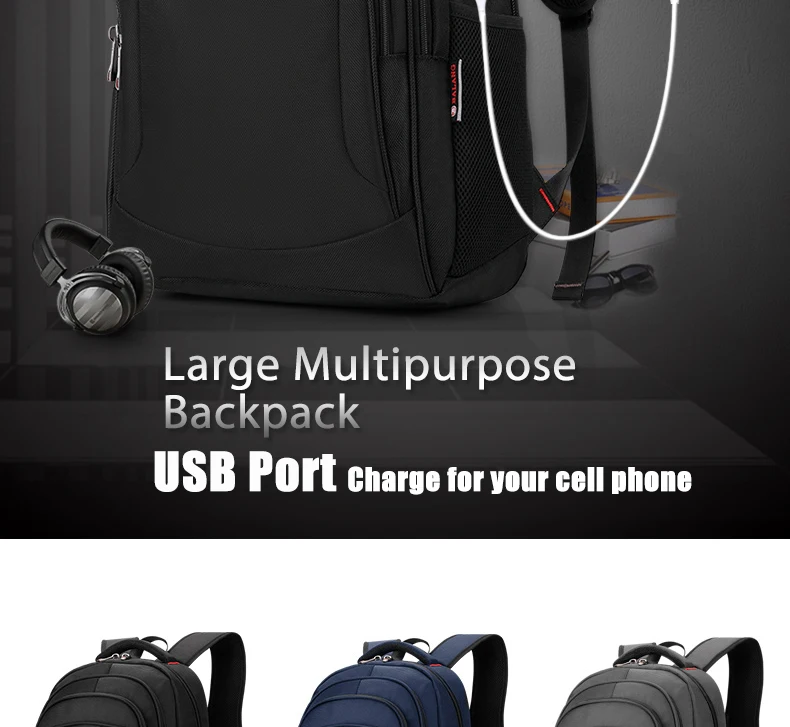 BaLang 15,6 дюймов мужской рюкзак для ноутбука для подростка большой ёмкость Модные мужские Mochila отдыха и путешествий рюкзак тетрадь сумка