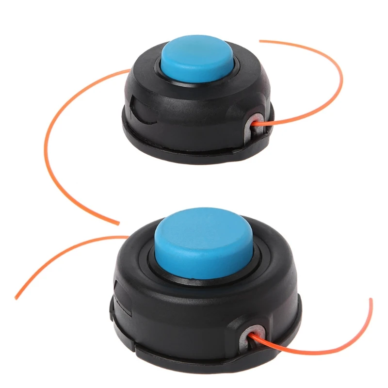

T25/T35 String Grass Trimmer Head With Line Lawn Mower Garden Tool For Grass Trimmer Two key slots to lock the trimmer line