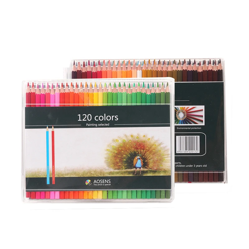 

120 Colors Wood Colored Pencils for Artist Painting Oil Color Drawing Sketch Art Pencil Student School Stationery Supplies