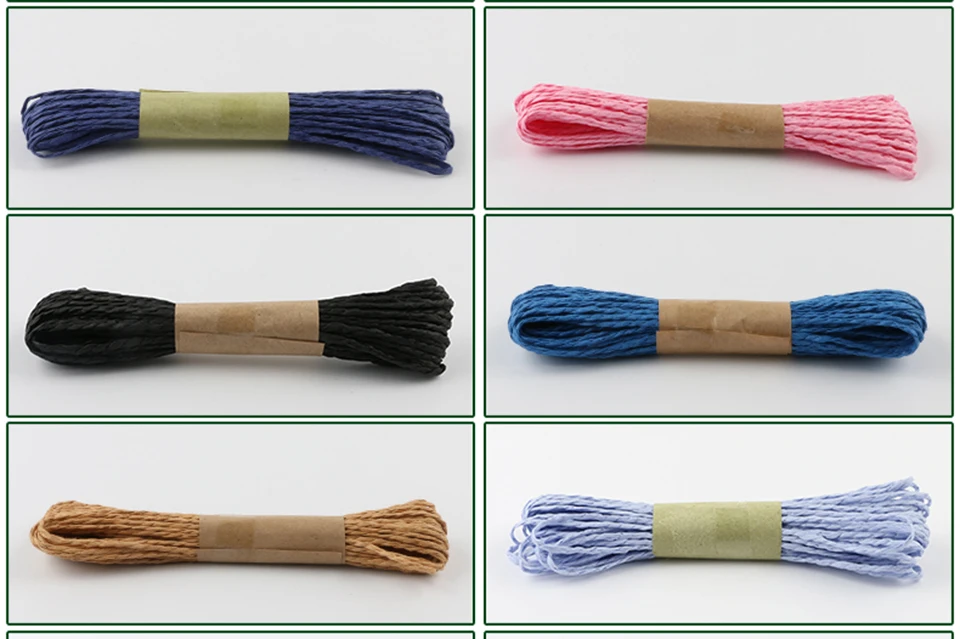 MoTiRo,30Y/Lot,Paper Rope Material DIY,Twisted Paper Rattan Rope For Children/Handmade/Creative Paste Painting/Educational Toys