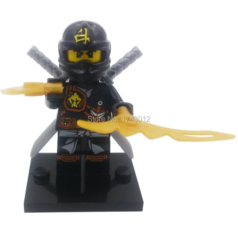 30Pcs/lot Wholesale Decool 0078 Ninja Cole Building Blocks Model Action Figures Baby Toys For Children baby-building-blocks