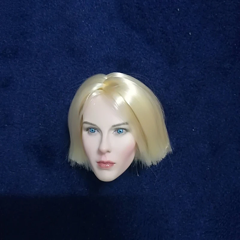 

1/6 Special Agent Dana Scully Head Short Hair Head Models