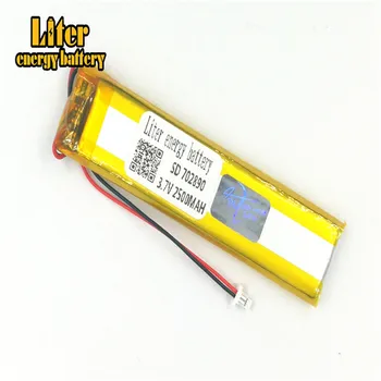 

1.0mm - 2P plug 3.7 V 702890 703090 2800mah factory high quality lithium polymer li-ion rechargeable battery lipo battery