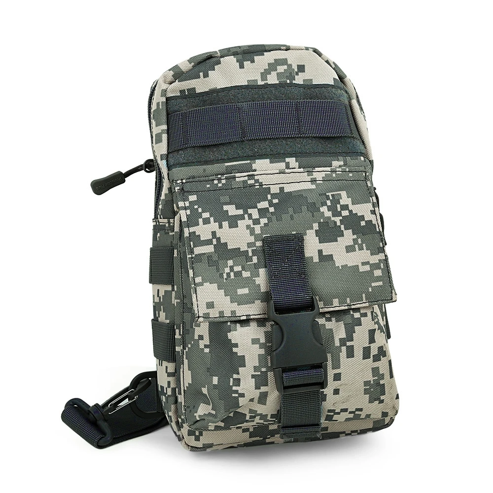 Outdoor Chest Bag Multifunctional Military Chest Pack Bag for Hiking Camping Travelingin