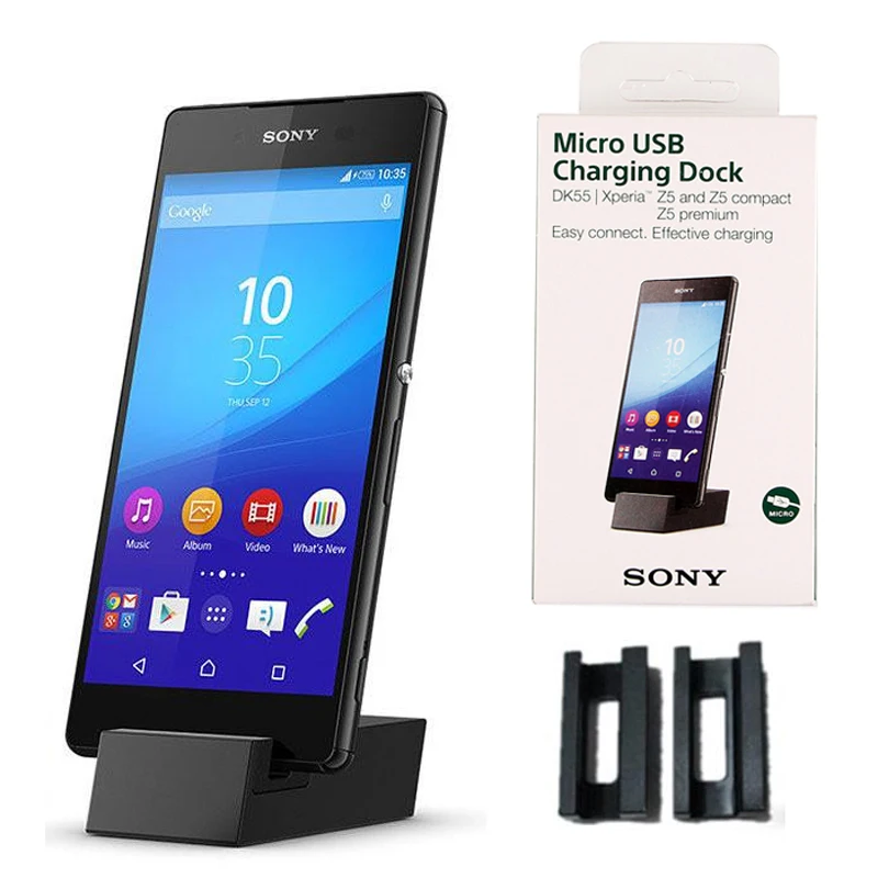 

Original Sony DK55 Magnetic Charging Dock Station Cradle Charger For Xperia Z5 & Z5 Premium Z5 Compact E5823 E6603 E6653 E6883