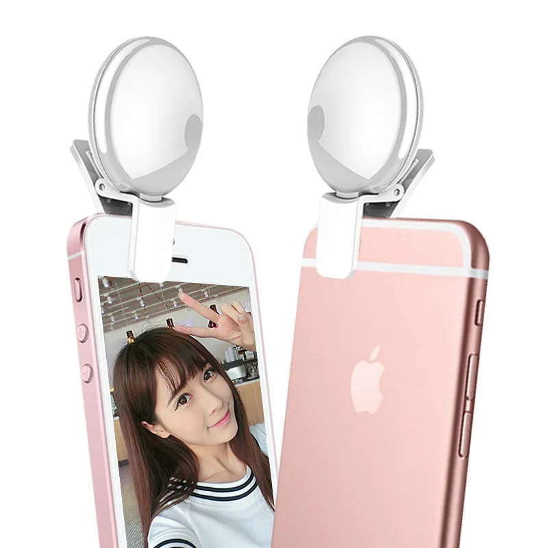 Girlwoman 2019 Универсальный светодиодный светильник для селфи телефона кольцевая
