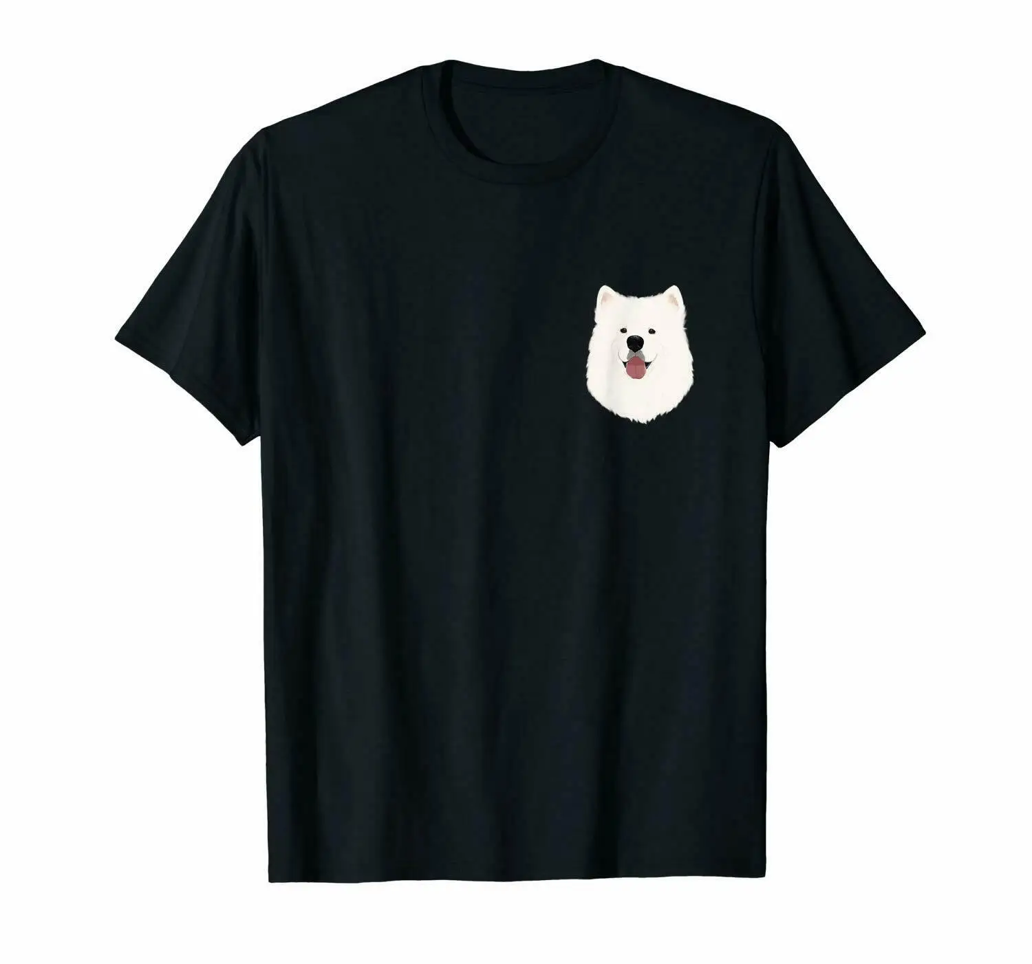 Мужская футболка с коротким рукавом Biff the Samoyed Graphic|Футболки| |