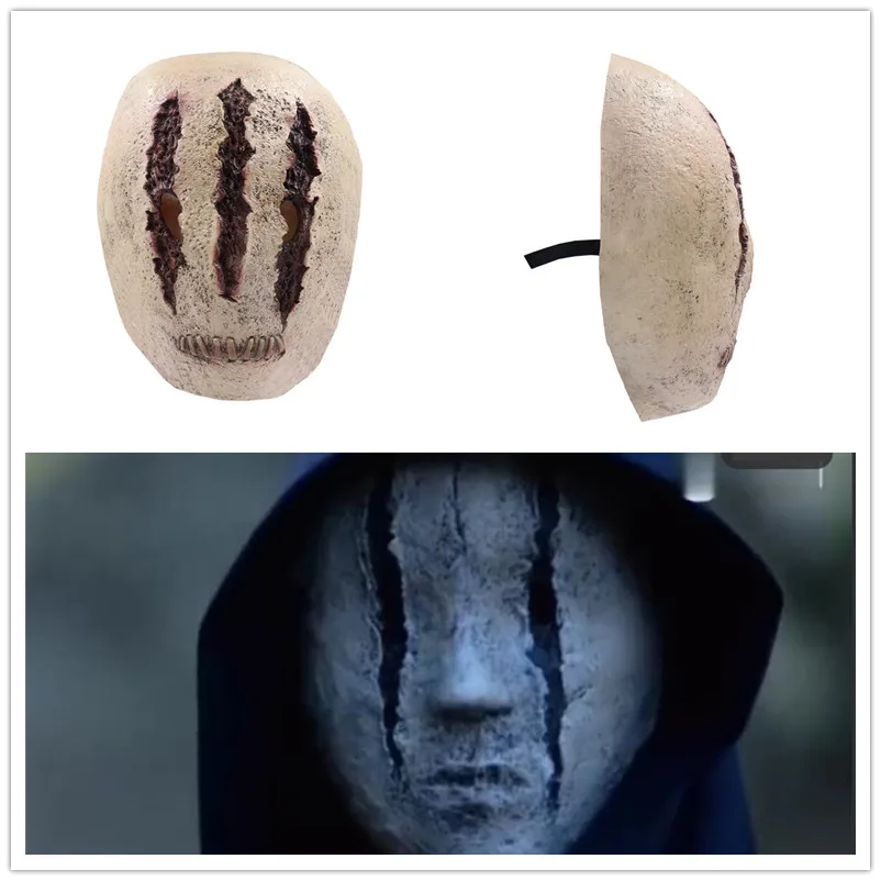

Scary Movie The Order Cosplay Mask Horror Cosplay Costumes Props Armour Mask Helloween Terror Scary Magic Monster Mask