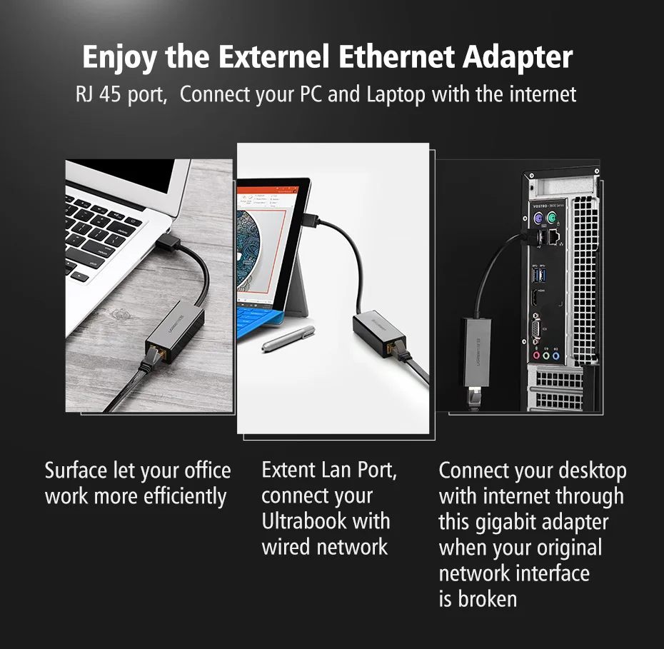 USB 3,0 1000 Мбит/с Gigabit Lan адаптер USB 3,0 RJ45 Ethernet Интернет сетевой карты для Windows 7/8/10/XP USB Ethernet