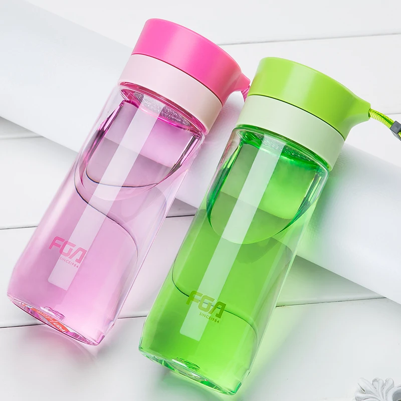 500ml Plastic Water Bottle Outdoor Sports Bottle Leak Proof Drinking Bottle for Water Portable Water Bottle with Filter Drinkware (2)