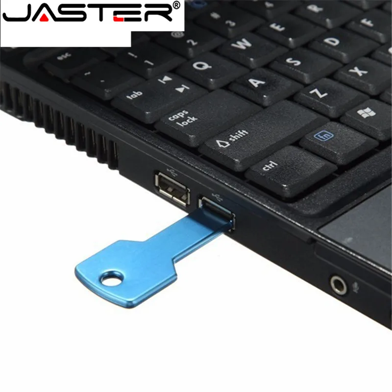 JASTER Key USB флэш накопитель 4 ГБ 8 Заказная лазерная печать логотипа usb флешка 16 32