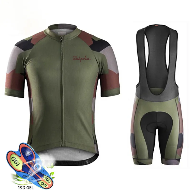 2019 Ralvpha Summer Cycling Jersey Set Breathable MTB Bicycle Cycling Clothing Mountain Bike Wear Clothes Maillot Ropa Ciclismo