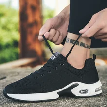 Популярные взрослые мягкие беговые кроссовки Chaussures кроссовки удобные дышащие спортивные туфли высокого качества для фитнеса с воздушной подушкой