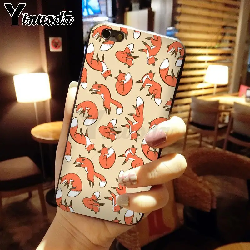 catoon cute lovely fox animal