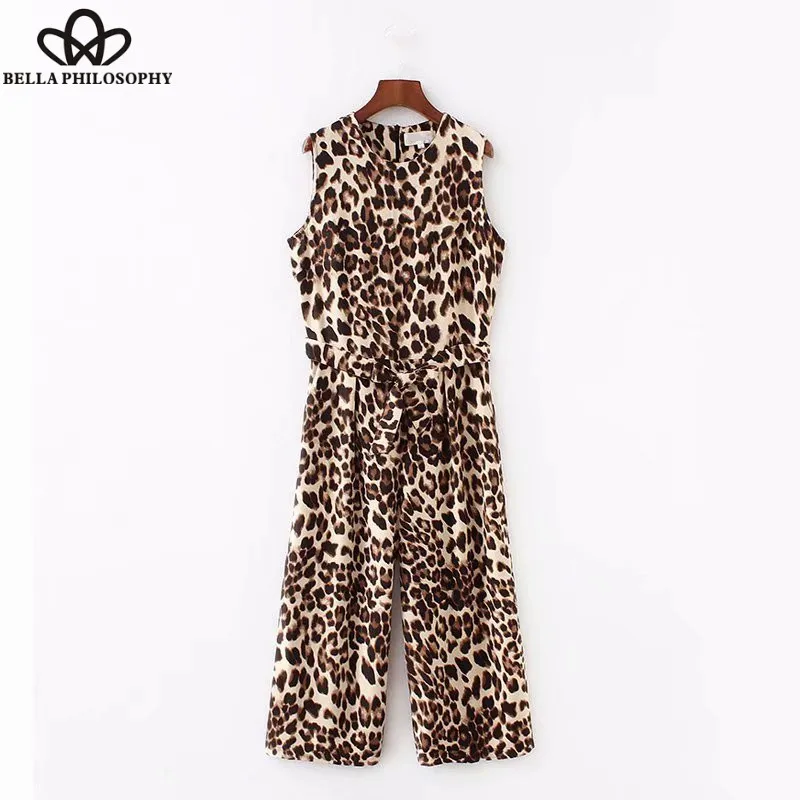 Heydress новые осенние сексуальные комбинезоны с леопардовым принтом завязками и