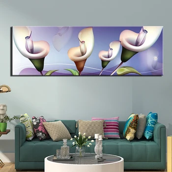 

HD Print Painting Modular Home Decor Pictures 1 Piece Abstract flower Frame Wall Art Poster Modern Living Room Canvas