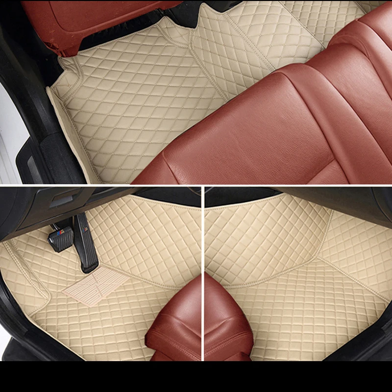 RKAC Custom fit 3D автомобильные коврики для Toyota vxr ковровое покрытие liner 7 мест водонепроницаемый хорошее качество кожи