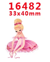 16482 30 шт мультфильм персонаж плоское украшение из смолы PR 16452 - Цвет: 16482