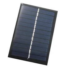 Панели солнечные модуль для Аккумуляторный сотовый телефон Зарядное устройство, модель "Сделай своими руками": 90X60 мм 6 V 0,6 W