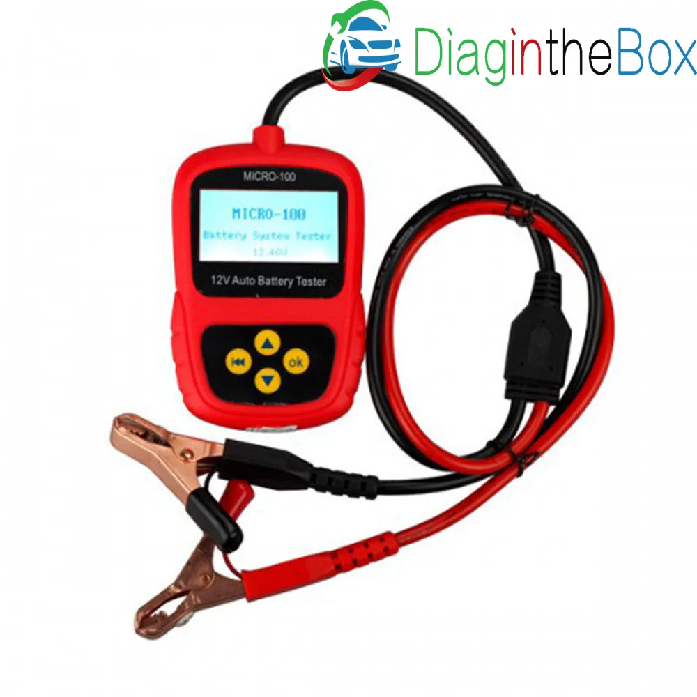 

MICRO-100 AUGOCOM Digital Battery Tester Battery Conductance & Electrical System Analyzer 30-100AH