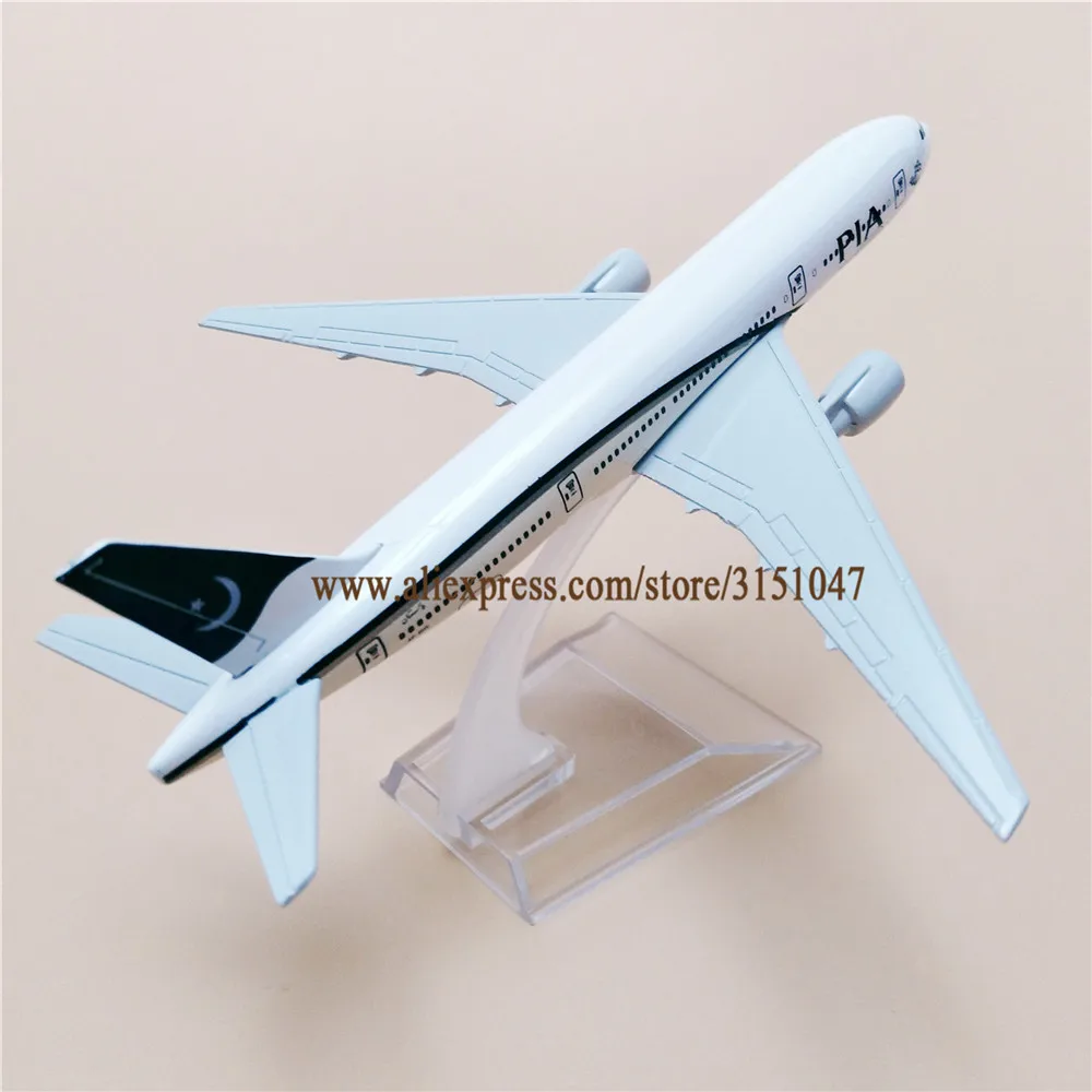 Металлический сплав Pakistan Air PIA B777 Airlines модель самолета Boeing 777 Airways Стенд
