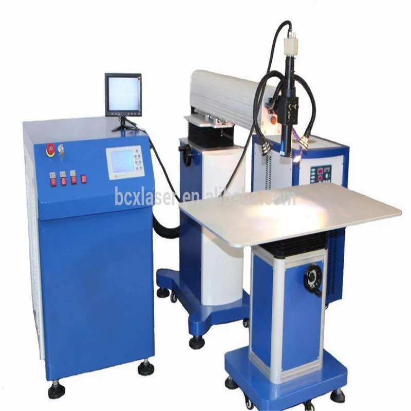 

high precision 300W YAG CCD mould laser welding machine