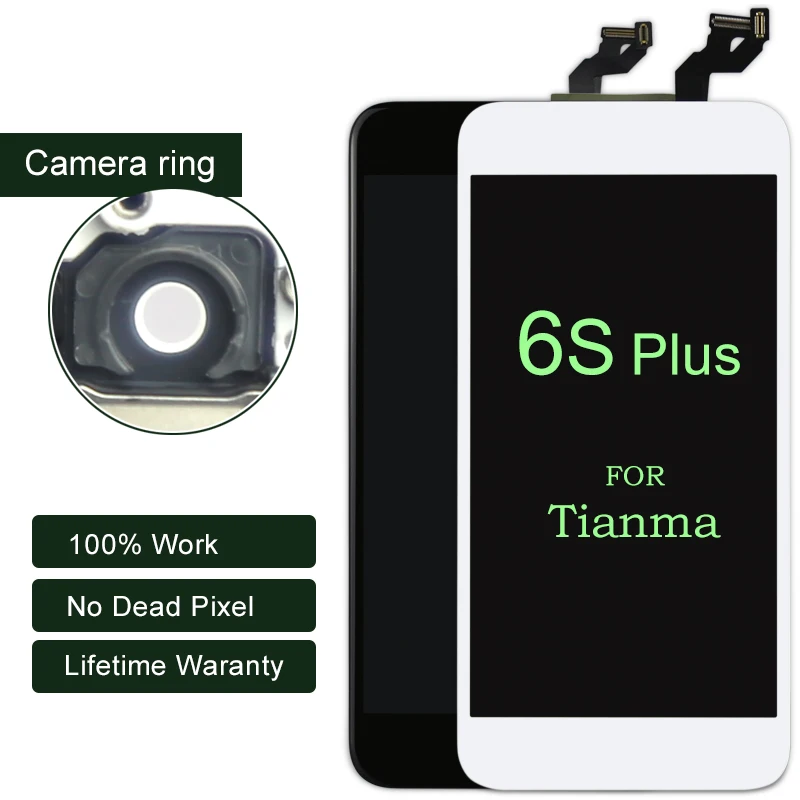 

DHL 5PCS For tianma quality For iPhone 6S Plus Display Touch Screen With Digitizer Replacement Assembly Parts Free Shipping