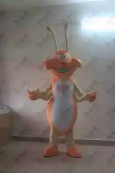 

orange ant mascot costumes custom insect mascot design