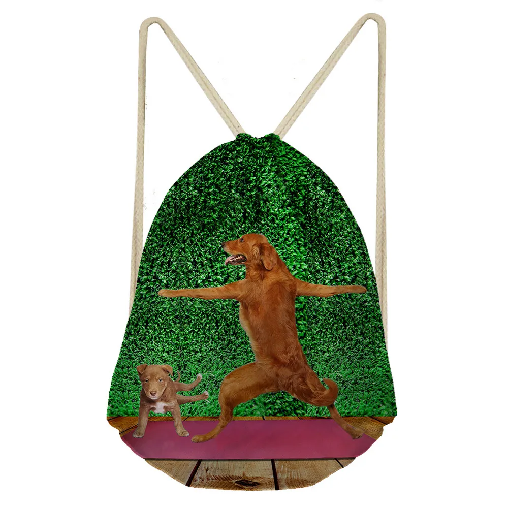 ThiKin Drawstring Bag String Beach Women Men Travel Storage Package Teenagers Easy Carry Women Polyester Casual
