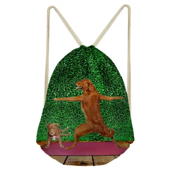 

ThiKin Drawstring Bag String Beach Women Men Travel Storage Package Teenagers Easy Carry Women Polyester Casual Daily Bag