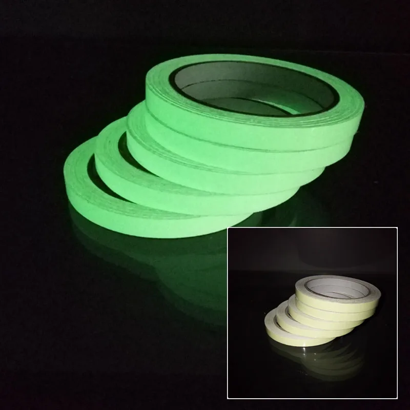 

Fashiion Simple High Quality Home 1Roll New House Stage Car PET Luminous Design Accessories Stage Design Tape 3M*10MM