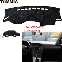 Крышка приборной панели Tommy коврик для автомобиля солнцезащитный козырек анти-УФ покрытие для приборной панели коврик для приборной панели автомобиля для Volkswagen Golf 7