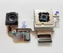 You Kit Original New For HTC One M8 One2 Back Rear Big Main+Small Camera Module With Metal Bracket Connector Flex Cable