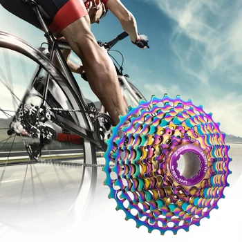 

11 Speed 28T / 32T / 34T / 36T MTB Bicycle Flywheel Road Bike Hollow Cassette Ultralight CNC Hollow Bicycle Freewheel Bicicleta