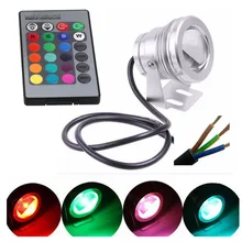 Пульт дистанционного управления 220 V 110 V RGB светодиодные фонари для сада 10 W открытый прожектор лампары для газона