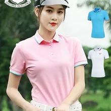 PGM одежда для гольфа женская спортивная летняя одежда с коротким рукавом женская одежда YF189