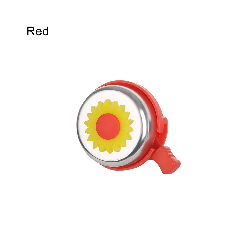 1 шт. горячая Распродажа детский Забавный велосипедный Звонок рога велосипед колокольчики Детские Девочки Велоспорт кольцо сигнализация для руля многоцветные - Цвет: red