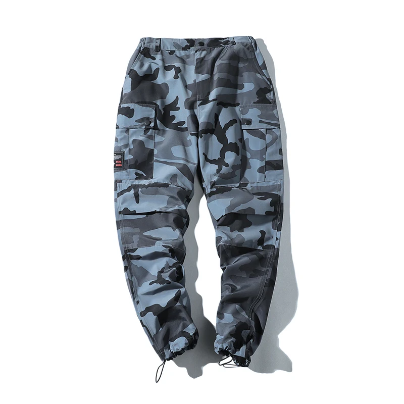 Waliicorners Camouflage Man Pants New Fashion Streetwear Joggers Trousers Casual Long Pants Men Hip Hop Elastic Waist Cargo Pants For Male 9
