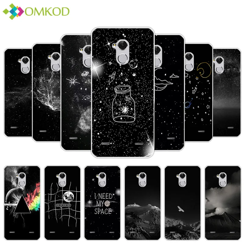 

5.0 inch for ZTE Blade V7 Lite Soft TPU Transparent Silicone Ultrathin Shell DIY for ZTE BA2 Cases for ZTE V7Lite Starry Capa